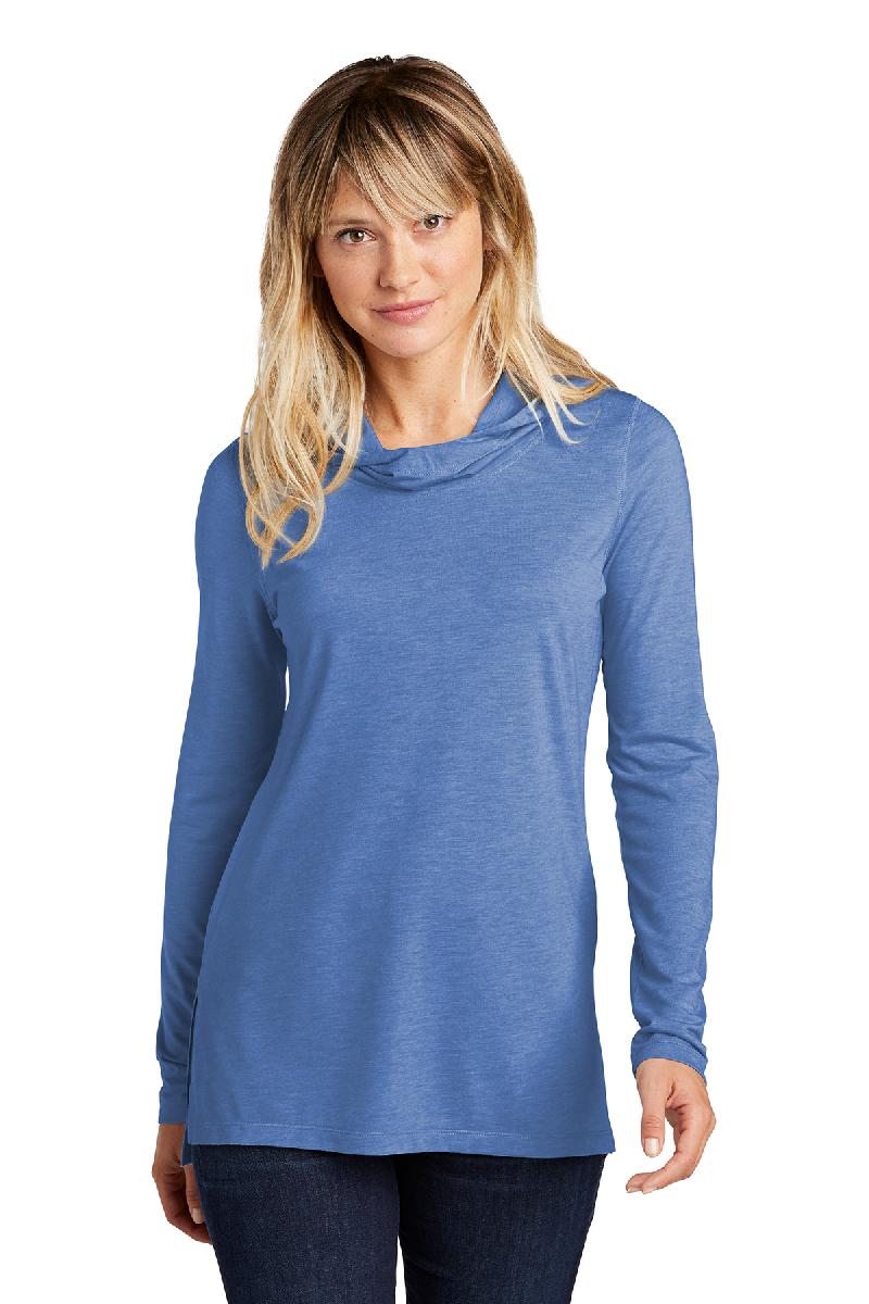 Sport-Tek ® Ladies PosiCharge ® Tri-Blend Wicking Long Sleeve Hoodie