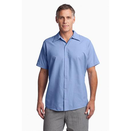 Red Kap - Short Sleeve Pocketless Gripper Shirt. CS26