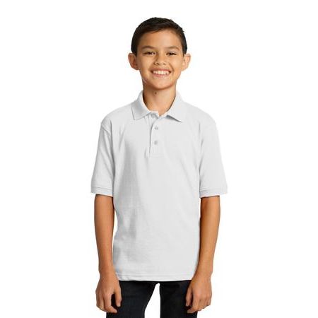 Port & Company &#174;  Youth 5.5-Ounce Jersey Knit Polo. KP55Y