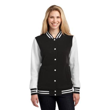 Sport-Tek &#174;  Ladies Fleece Letterman Jacket. LST270