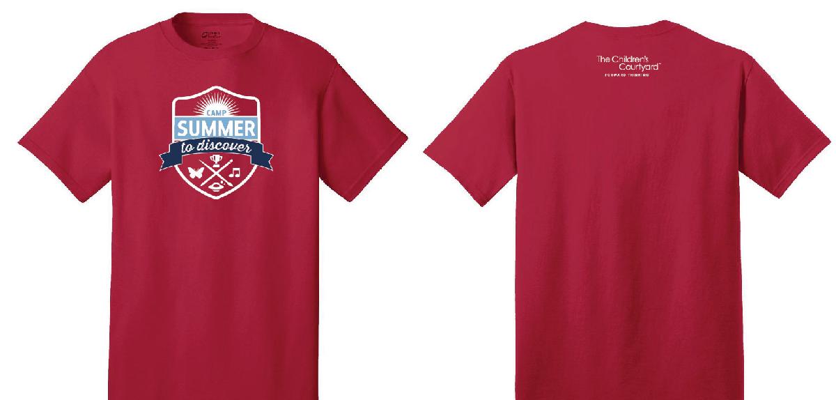 ADULT-2020 SUMMER CAMP TSHIRT (Children's Courtyard)