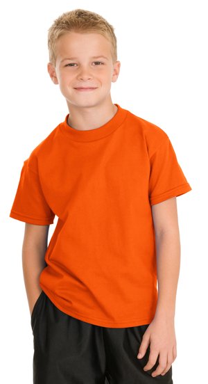 Hanes &#174;  - Youth Tagless &#174;  100%  Cotton T-Shirt.  5450