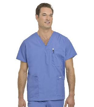 MEN'S 5-POCKET SCRUB TOP