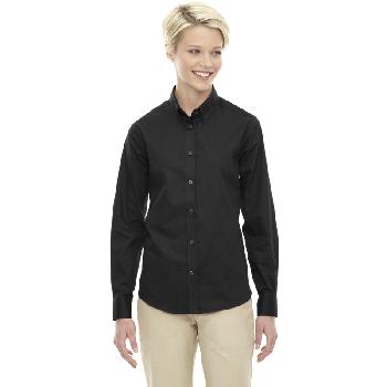 Ash City Ladies' Operate Long-Sleeve Twill Shirt. 78193