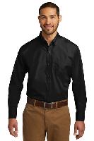 Port Authority &#174;  Tall Long Sleeve Carefree Poplin Woven Shirt. TW100