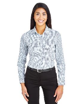 Devon & Jones CrownLux Ladies' Micro Windowpane Shirt