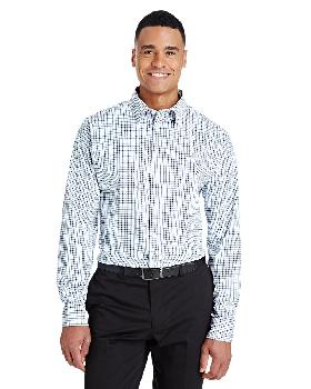 Devon & Jones CrownLux Men's Micro Windowpane Shirt