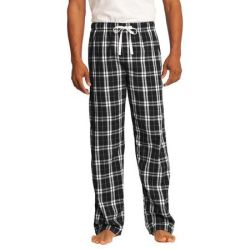 District &#174;  - Young Mens Flannel Plaid Pant. DT1800