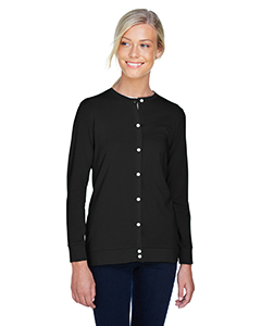 Devon & Jones Ladies' Perfect Fit Ribbon Cardigan. DP181W