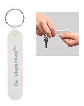 Travel Size Nail File With Key Ring